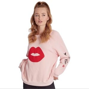 Wildfox Sommers XOXO Pink Sweatshirt